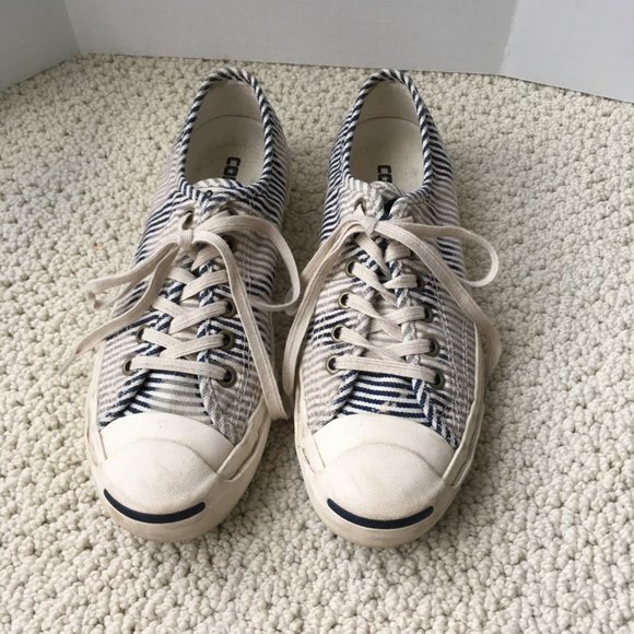 Converse Shoes - Converse Jack Purcell Jack OX Erget Dozar Blue Unisex Sneakers W Sz 7.5 M Sz 6